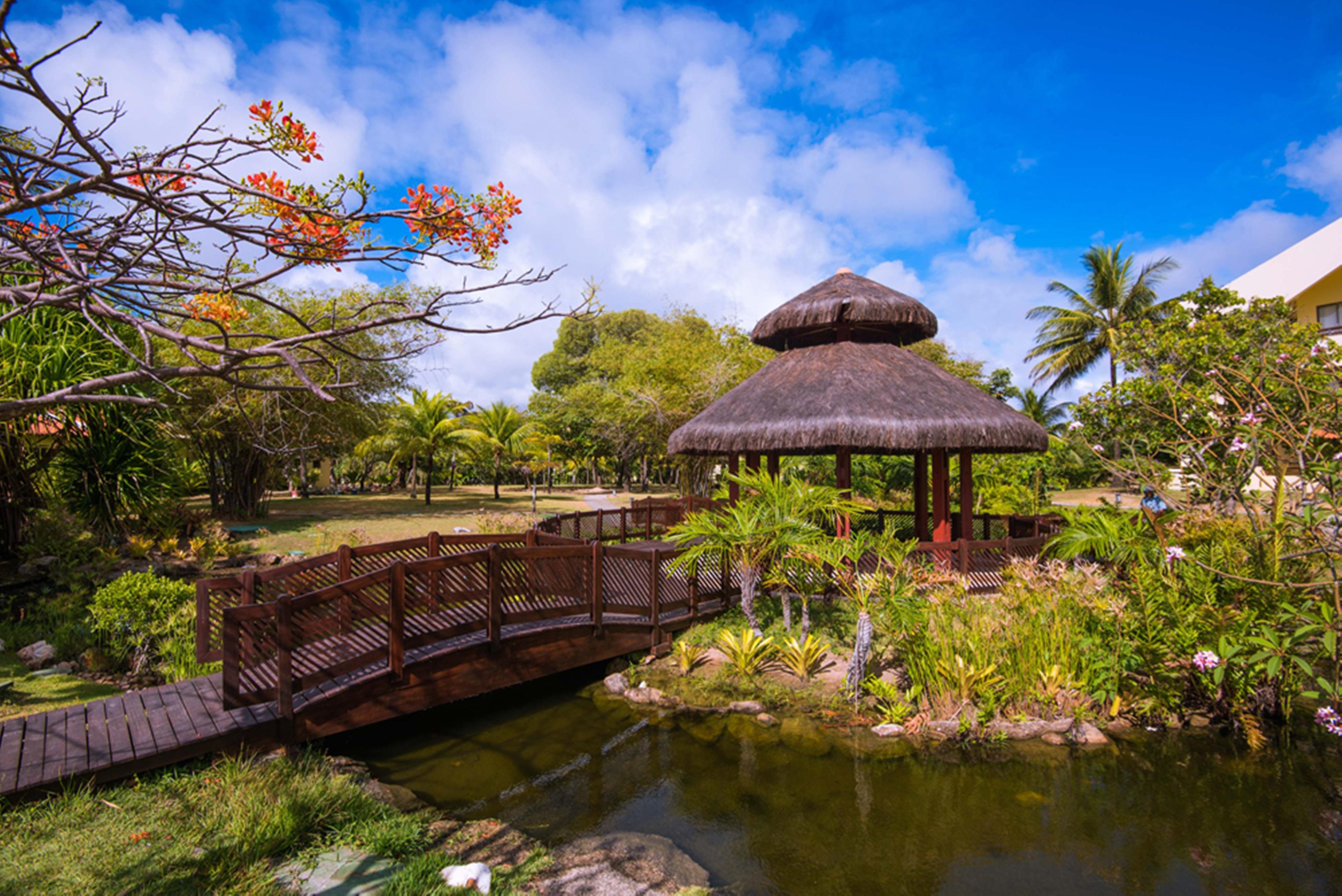 Vila Gale Cabo Cabo de Santo Agostinho Exterior photo The park's Japanese garden